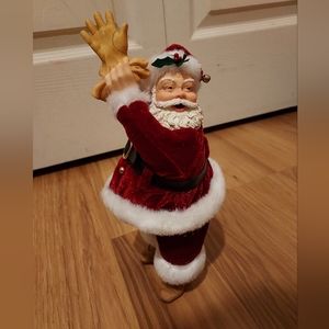 Vintage Hallmark Santa Getting Ready Christmas Eve Decorative Figurine